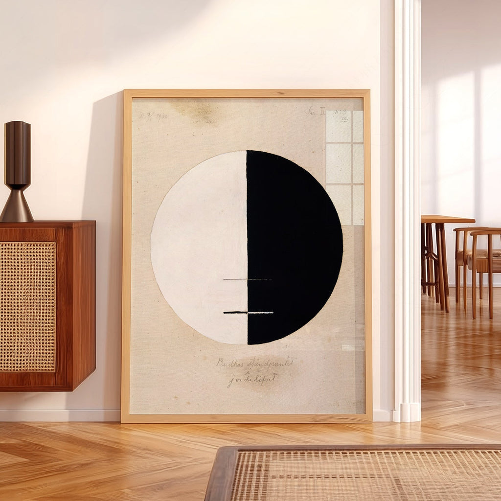 Hilma af Klint Buddha's Standpoint Earthly Life No 3 – Abstract Art Print