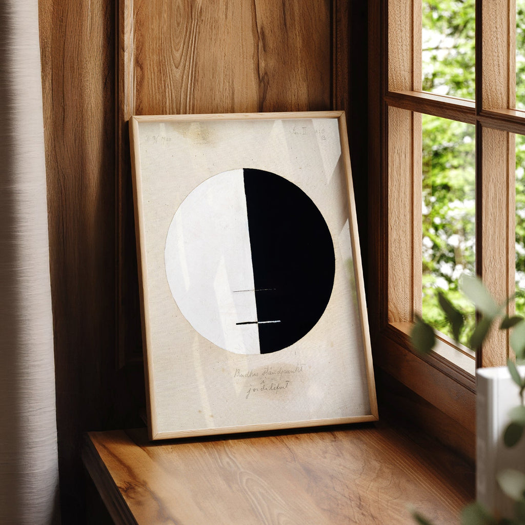 Hilma af Klint Buddha's Standpoint Earthly Life No 3 – Abstract Art Print