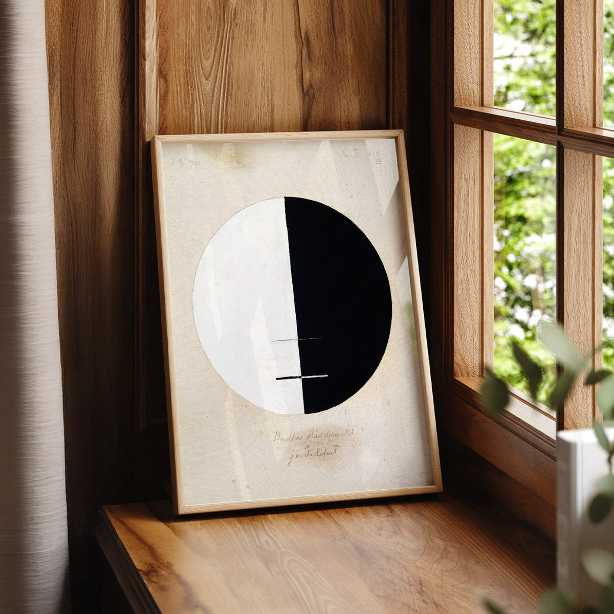 Hilma af Klint Buddha's Standpoint Earthly Life No 3 – Abstract Art Print