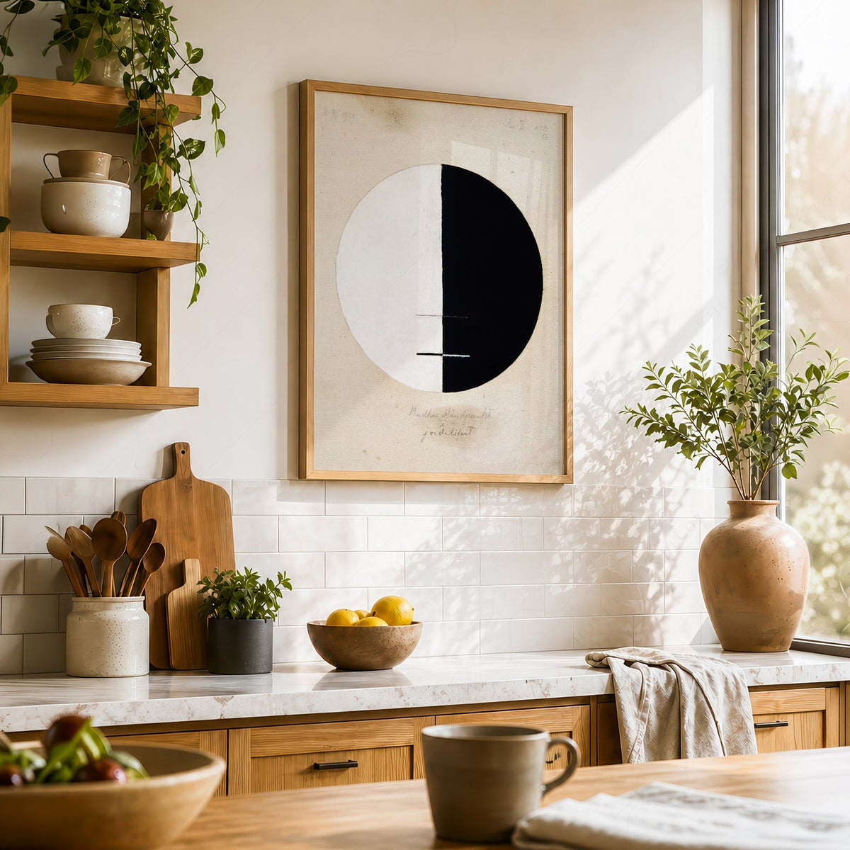 Hilma af Klint Buddha's Standpoint Earthly Life No 3 – Abstract Art Print