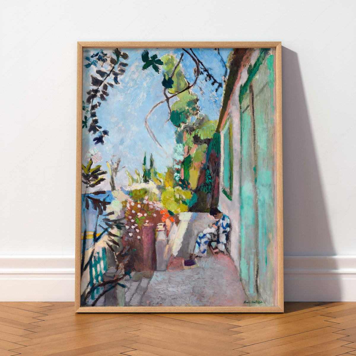 Henri Matisse The Terrace Art Print – Museum Garden Wall Poster