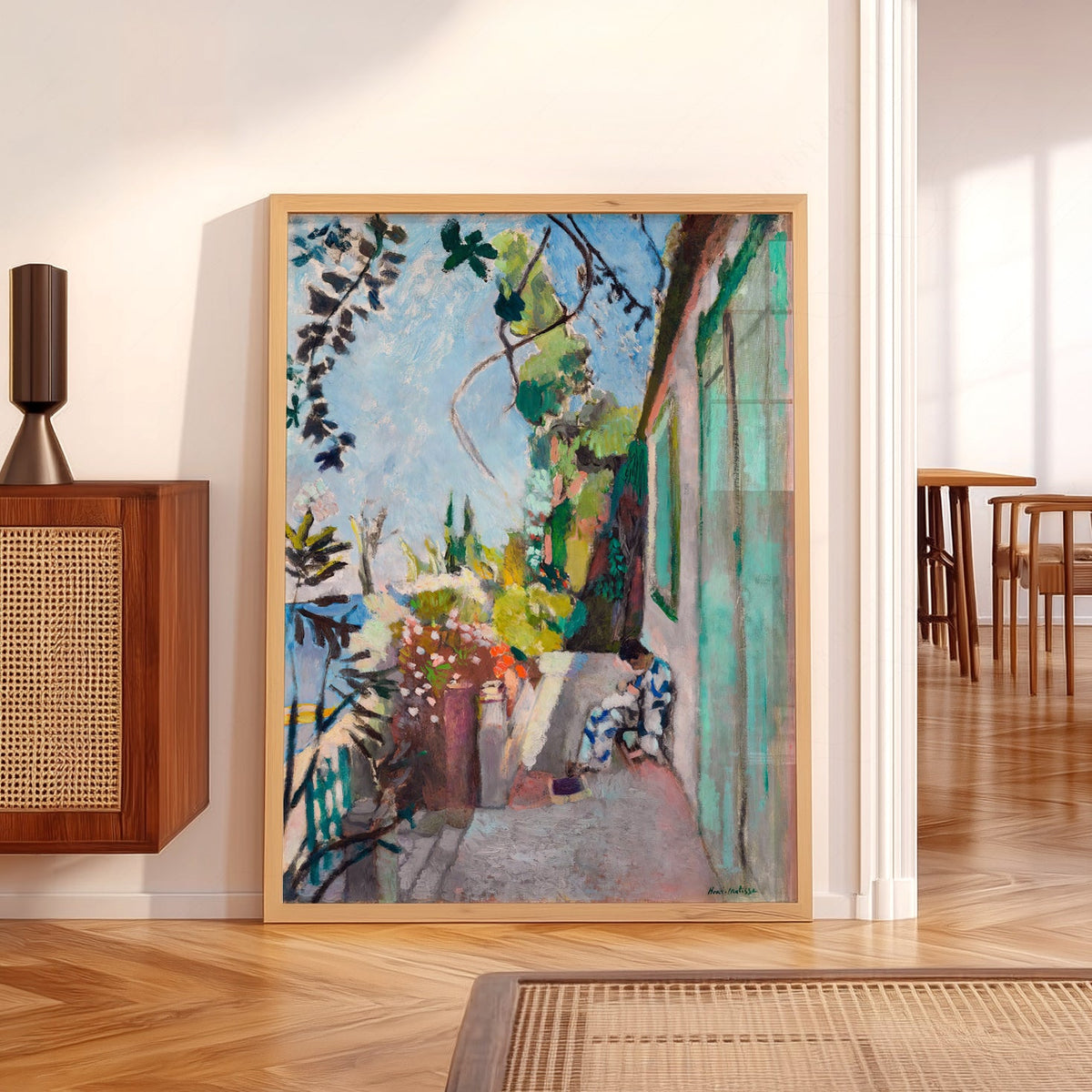Henri Matisse The Terrace Art Print – Museum Garden Wall Poster