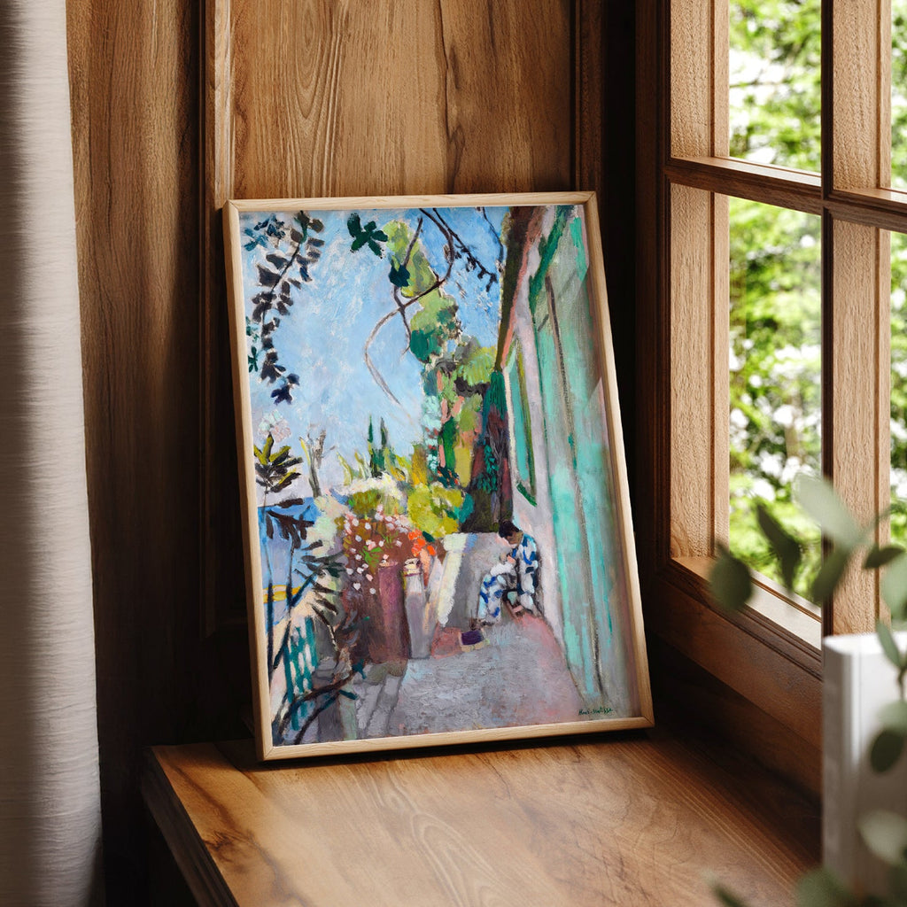 Henri Matisse The Terrace Art Print – Museum Garden Wall Poster