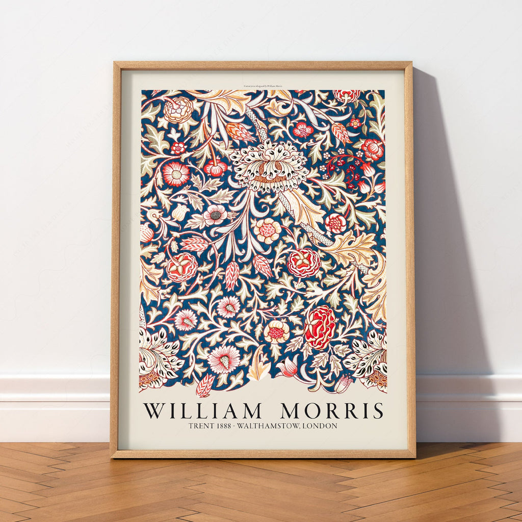William Morris ,Trent Pattern Art Print – Arts & Crafts Movement Decor