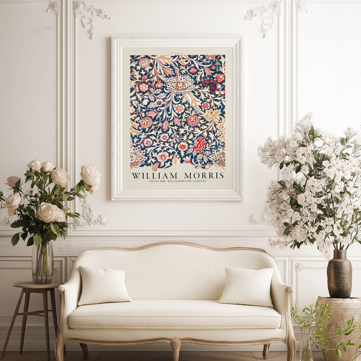 William Morris ,Trent Pattern Art Print – Arts & Crafts Movement Decor
