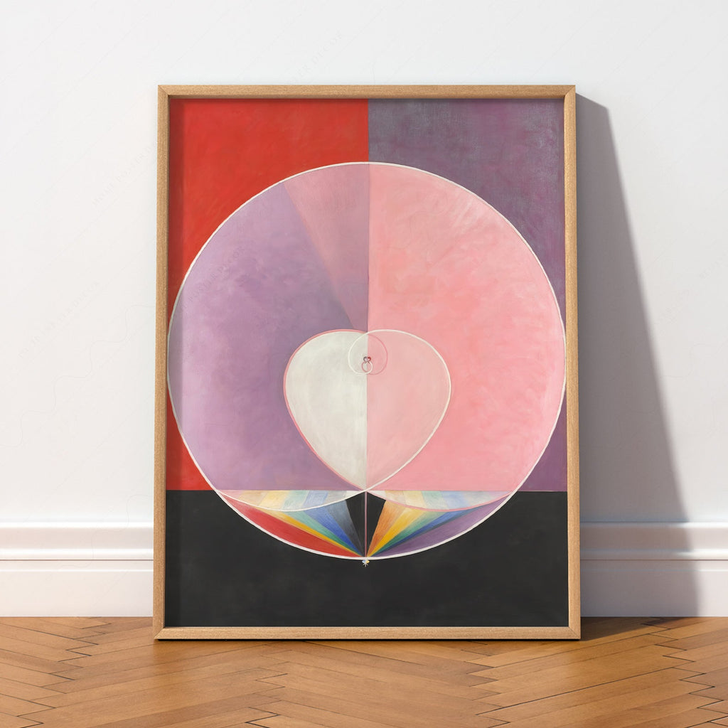 Hilma af Klint Doves No. 2 Art Print – Abstract Spiritual Wall Art