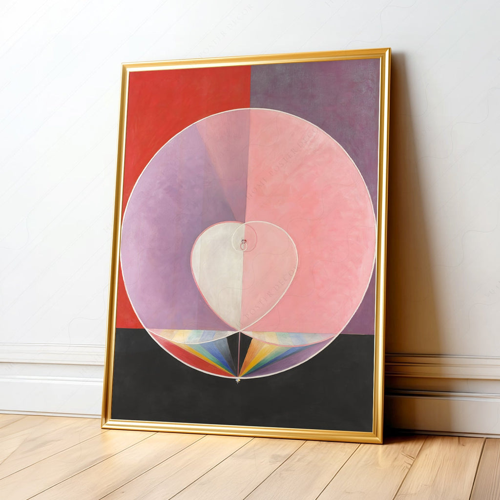 Hilma af Klint Doves No. 2 Art Print – Abstract Spiritual Wall Art