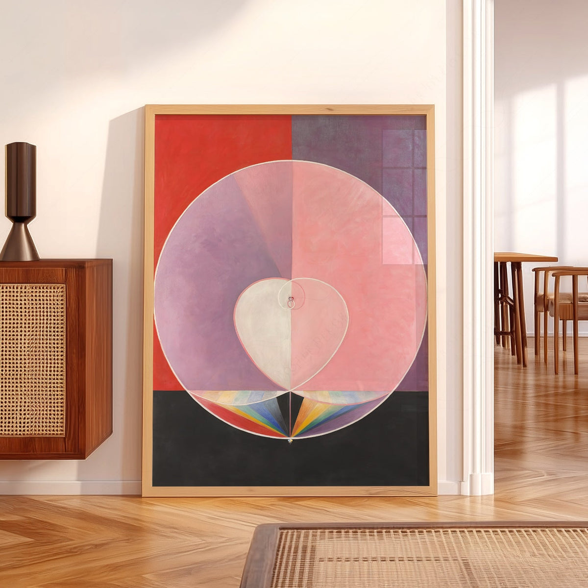 Hilma af Klint Doves No. 2 Art Print – Abstract Spiritual Wall Art