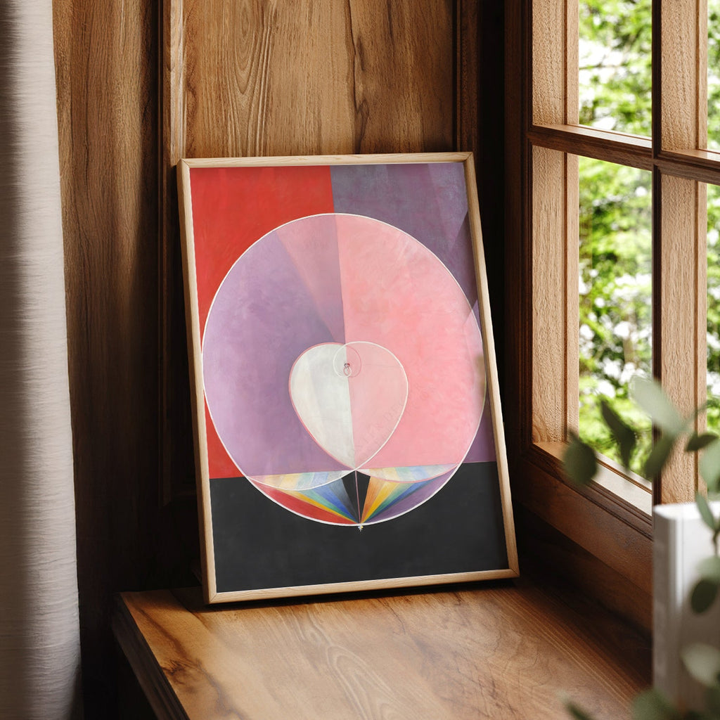Hilma af Klint Doves No. 2 Art Print – Abstract Spiritual Wall Art