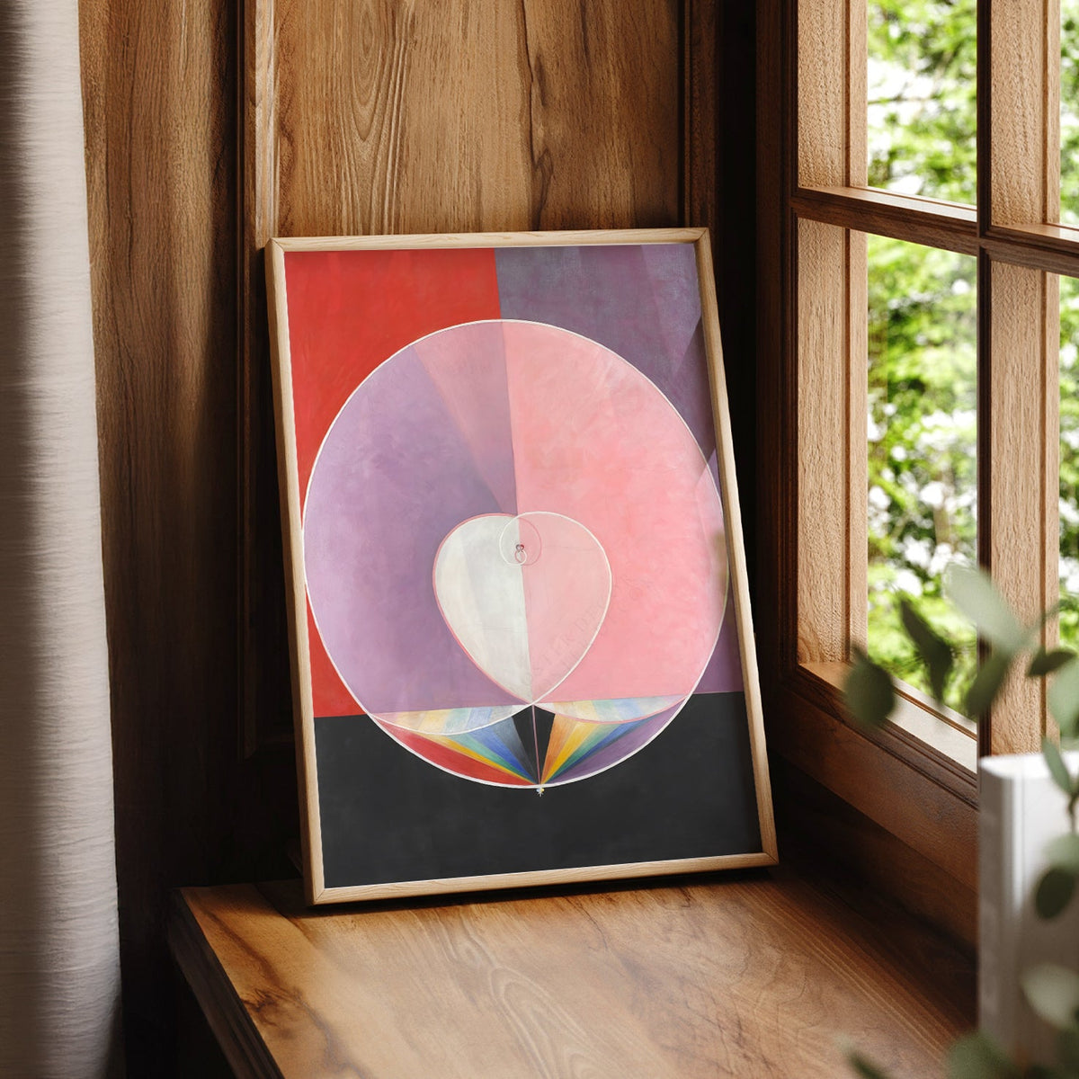 Hilma af Klint Doves No. 2 Art Print – Abstract Spiritual Wall Art