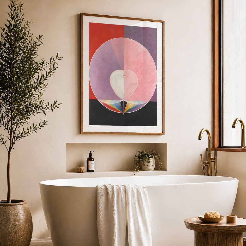 Hilma af Klint Doves No. 2 Art Print – Abstract Spiritual Wall Art