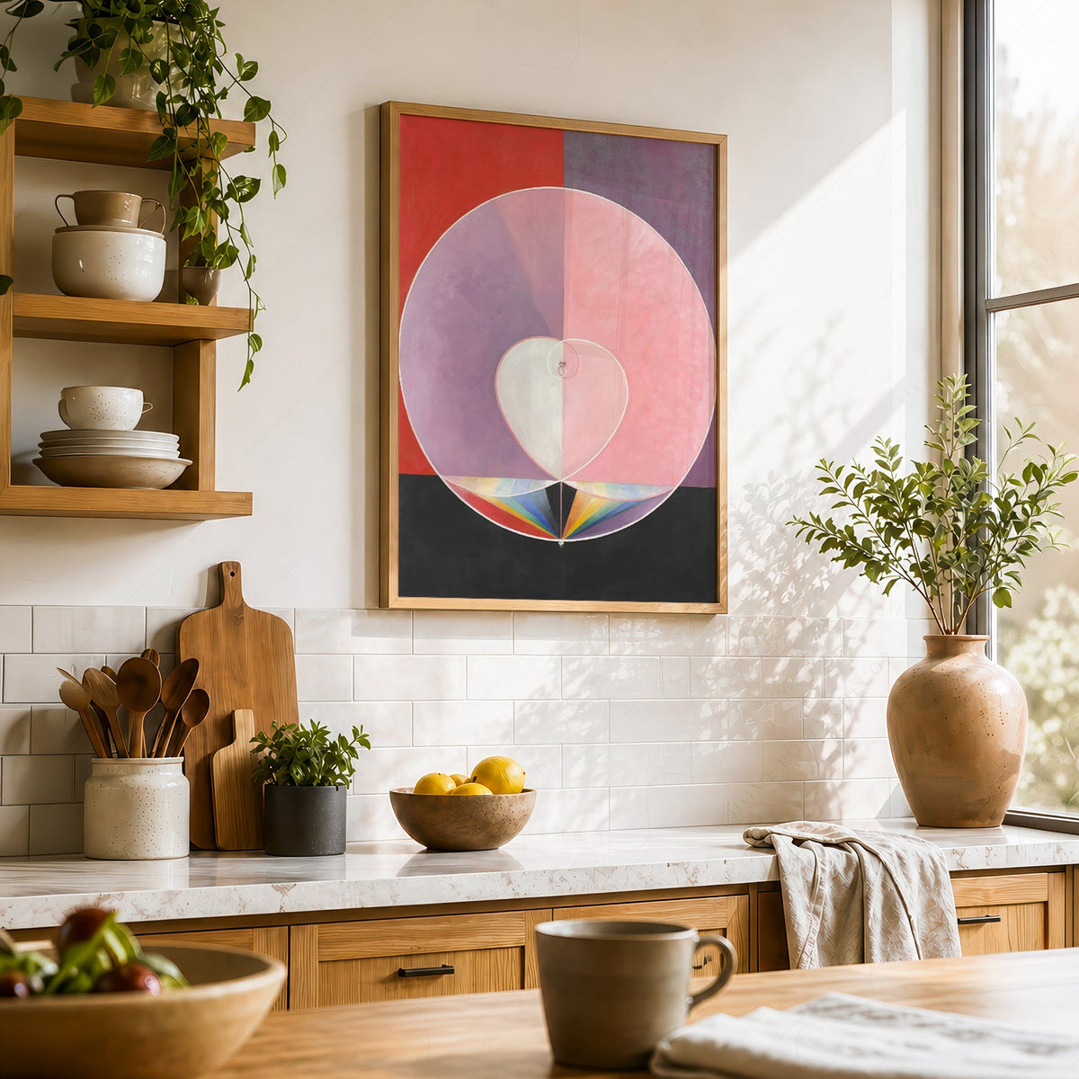 Hilma af Klint Doves No. 2 Art Print – Abstract Spiritual Wall Art