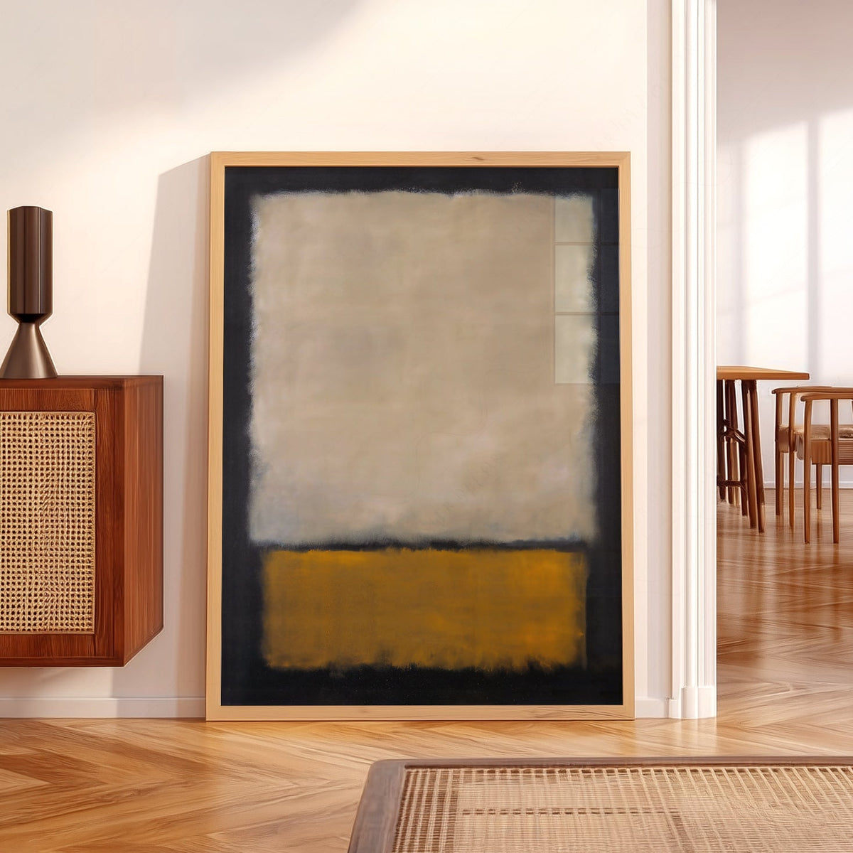 Mark Rothko Untitled Art Print – Abstract Expressionist Wall Poster