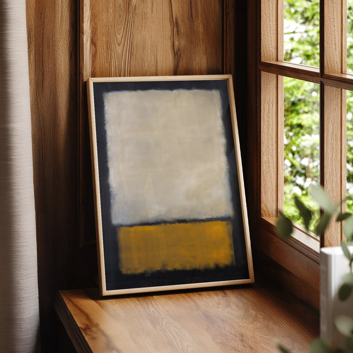 Mark Rothko Untitled Art Print – Abstract Expressionist Wall Poster