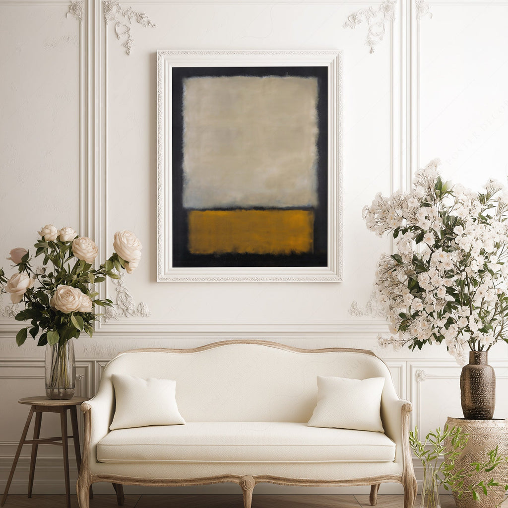 Mark Rothko Untitled Art Print – Abstract Expressionist Wall Poster