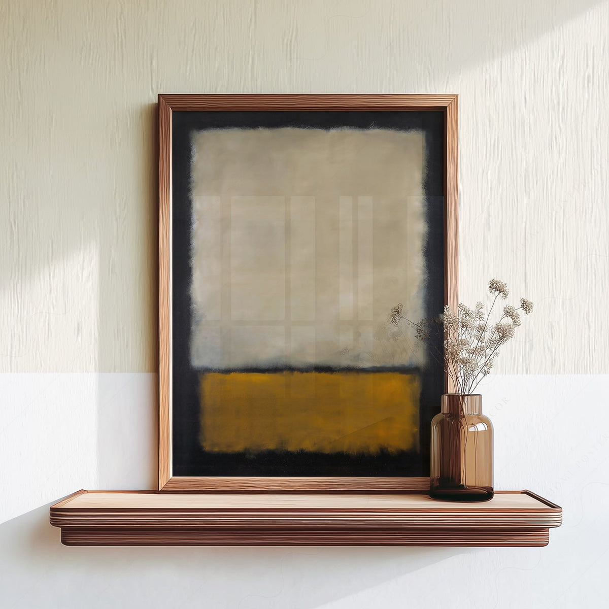 Mark Rothko Untitled Art Print – Abstract Expressionist Wall Poster