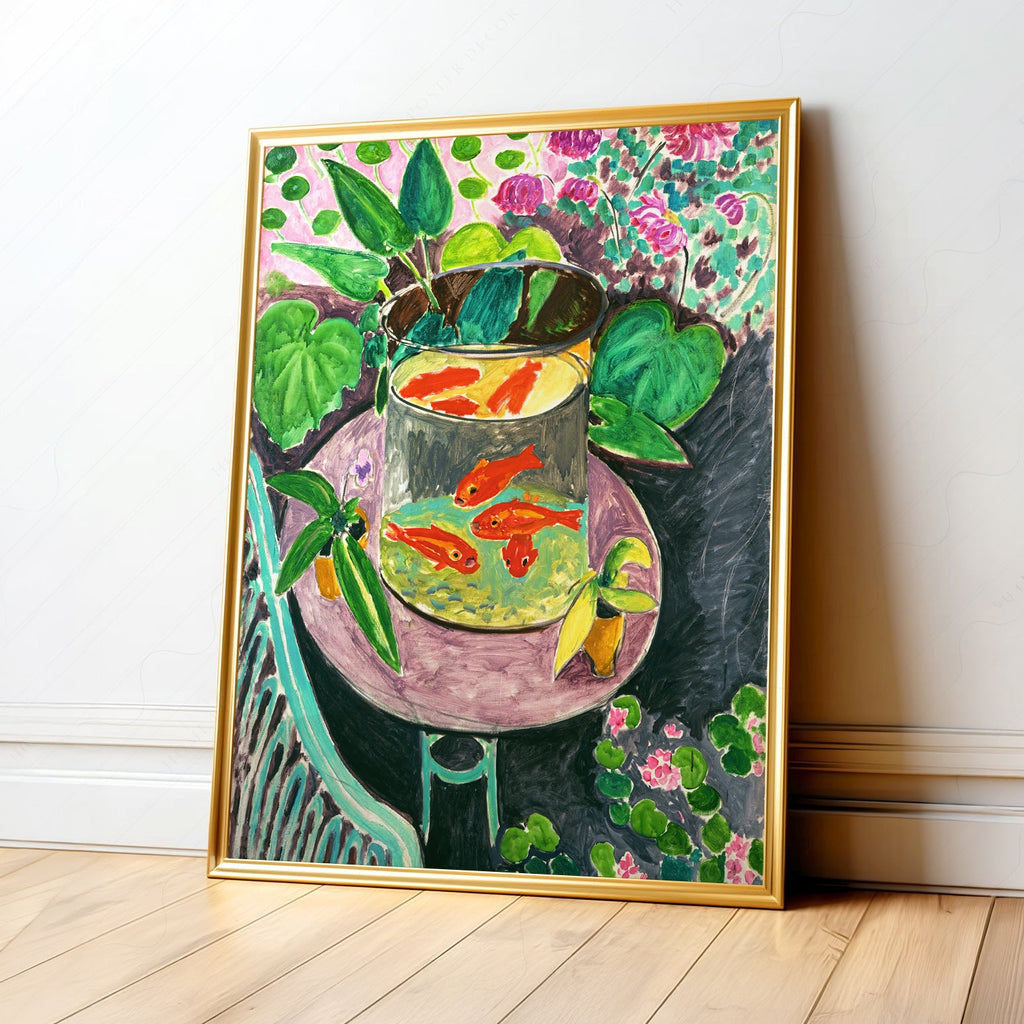 Henri Matisse Goldfish Art Print – Museum Wall Art Poster Decor