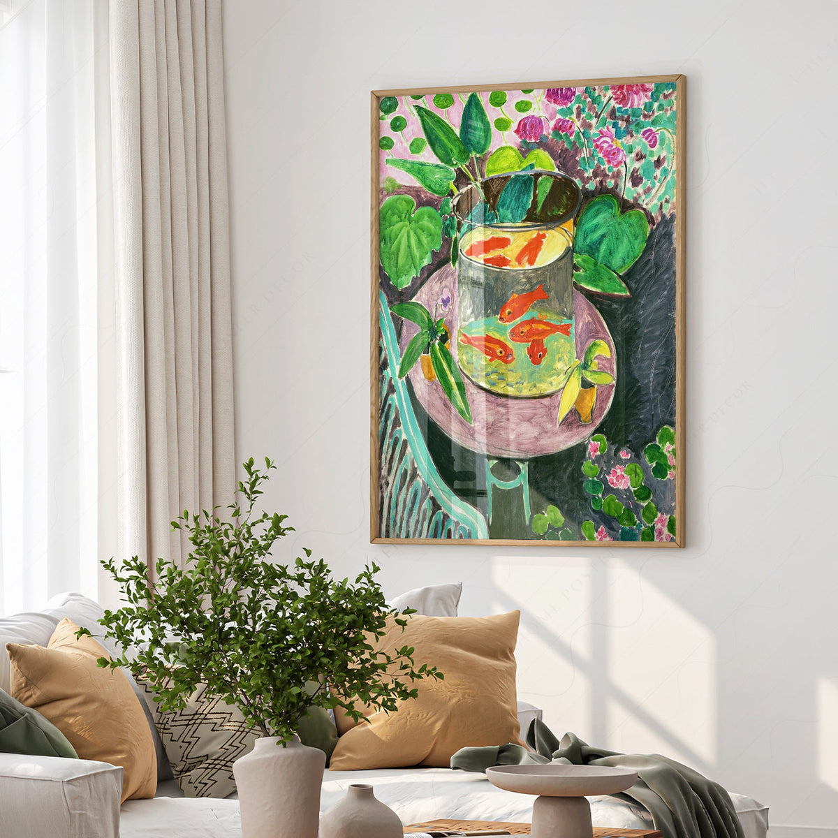 Henri Matisse Goldfish Art Print – Museum Wall Art Poster Decor