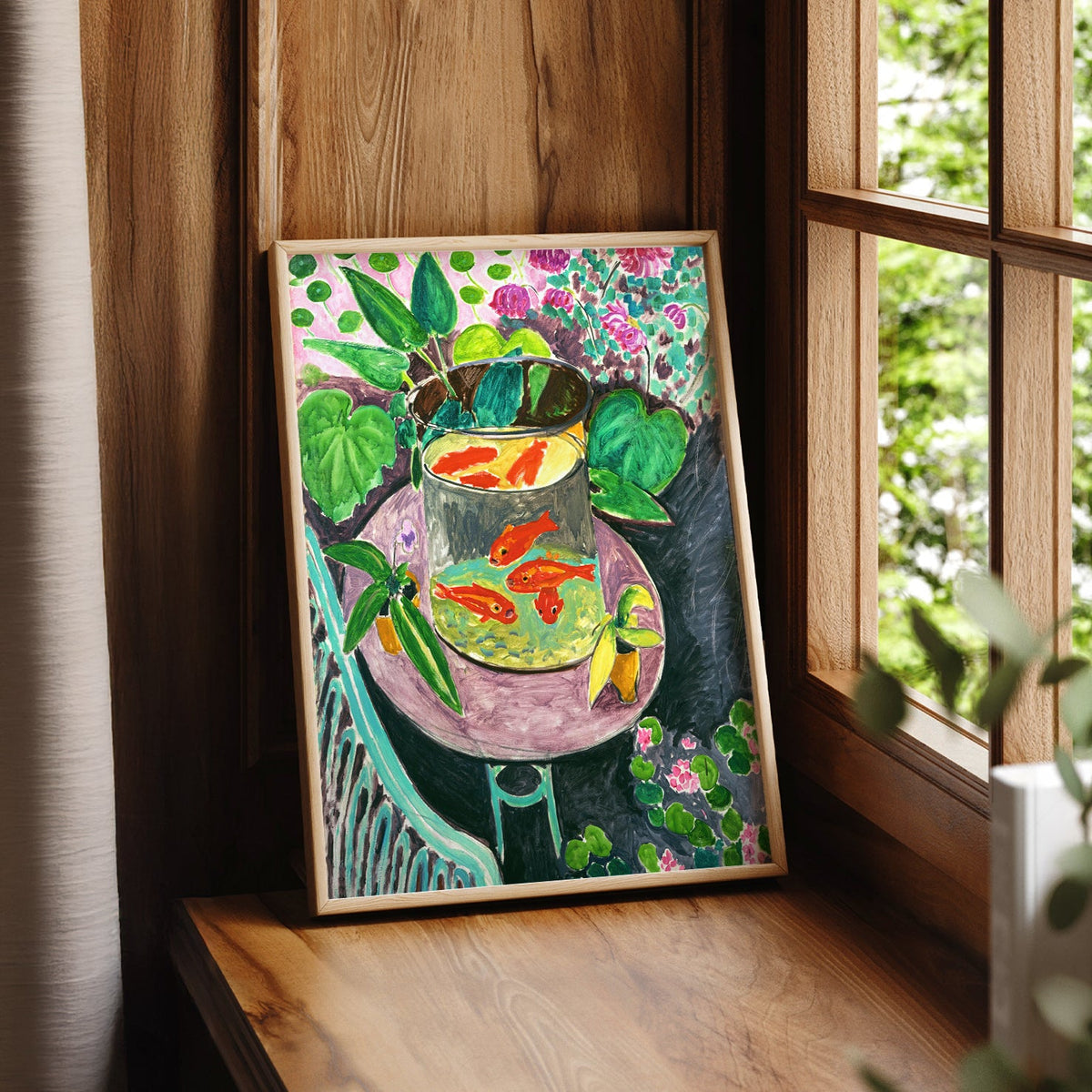 Henri Matisse Goldfish Art Print – Museum Wall Art Poster Decor