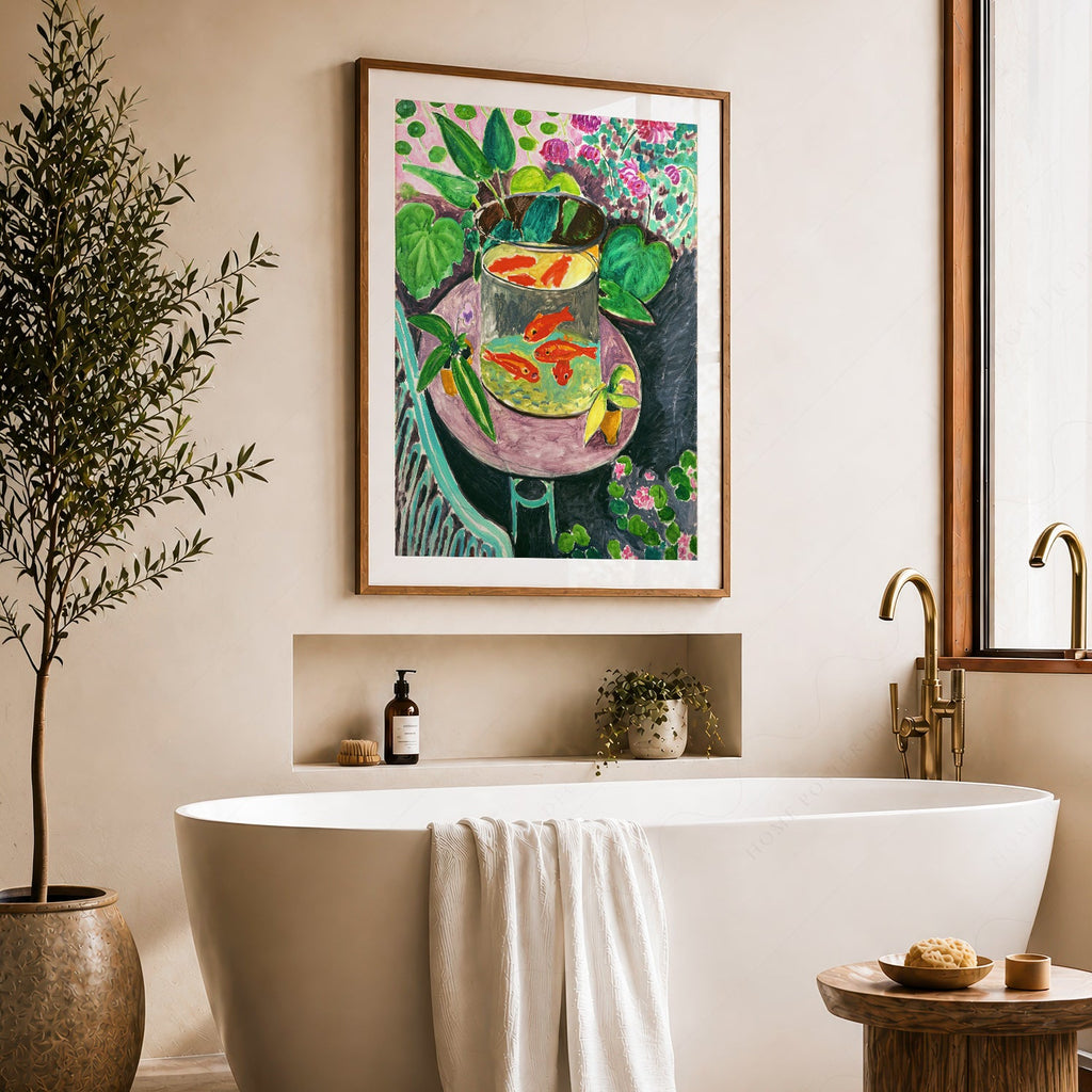 Henri Matisse Goldfish Art Print – Museum Wall Art Poster Decor