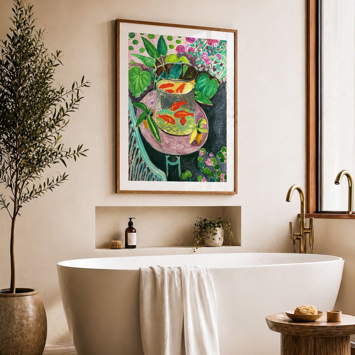 Henri Matisse Goldfish Art Print – Museum Wall Art Poster Decor