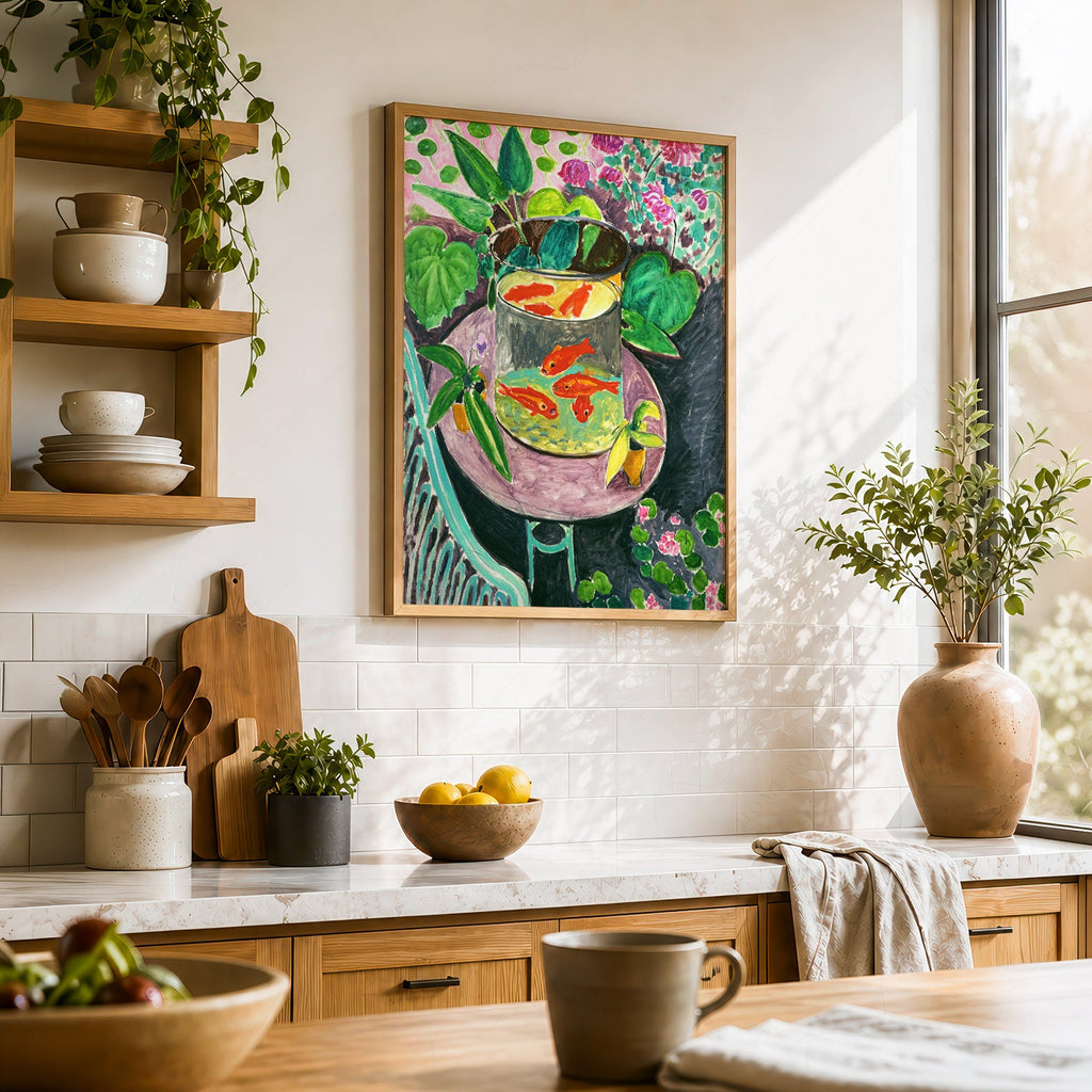 Henri Matisse Goldfish Art Print – Museum Wall Art Poster Decor