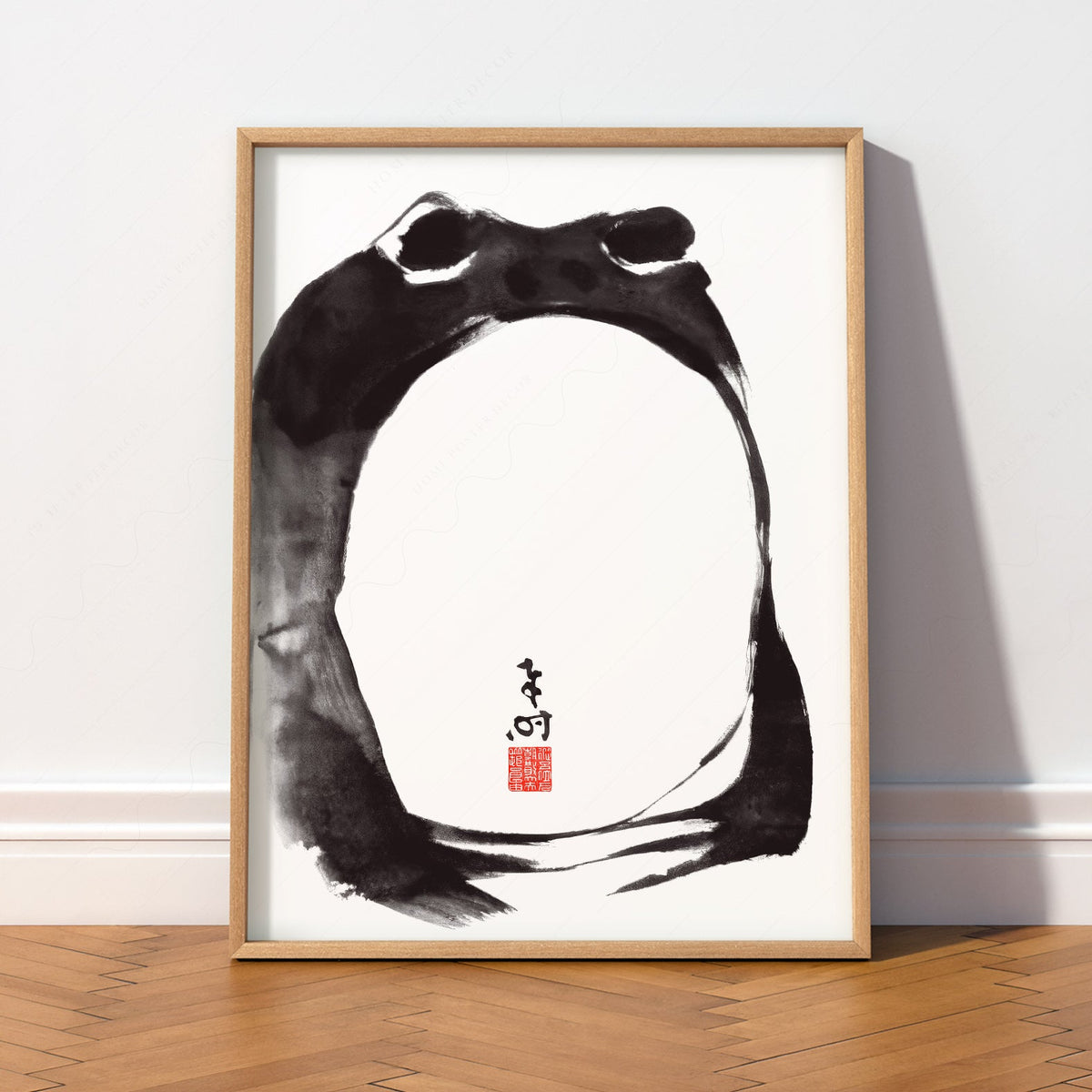 Reproduction Grenouille Matsumoto Hoji – Affiche d'art mural ukiyo-e japonais