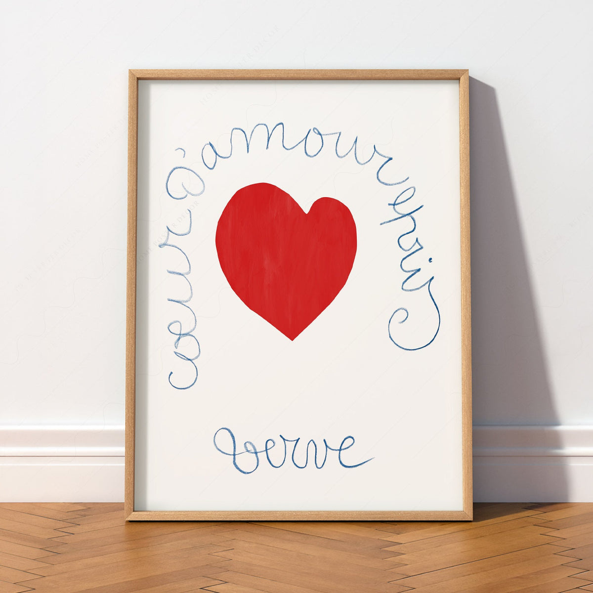 Henri Matisse Coeur d'Amour Epris Art Print – Verve Heart Poster