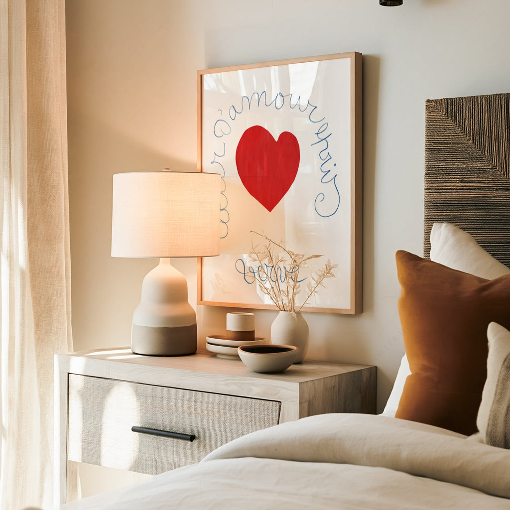 Henri Matisse Coeur d'Amour Epris Art Print – Verve Heart Poster
