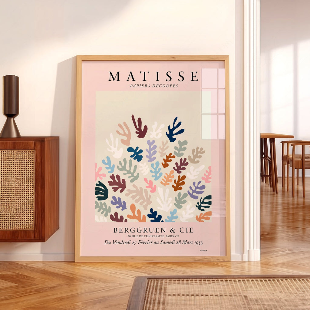 Henri Matisse Papiers Découpés Affiche d'Exposition – Reproduction d'Art Moderne