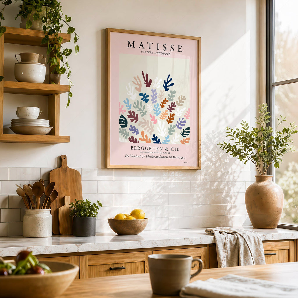 Henri Matisse Papiers Découpés Affiche d'Exposition – Reproduction d'Art Moderne