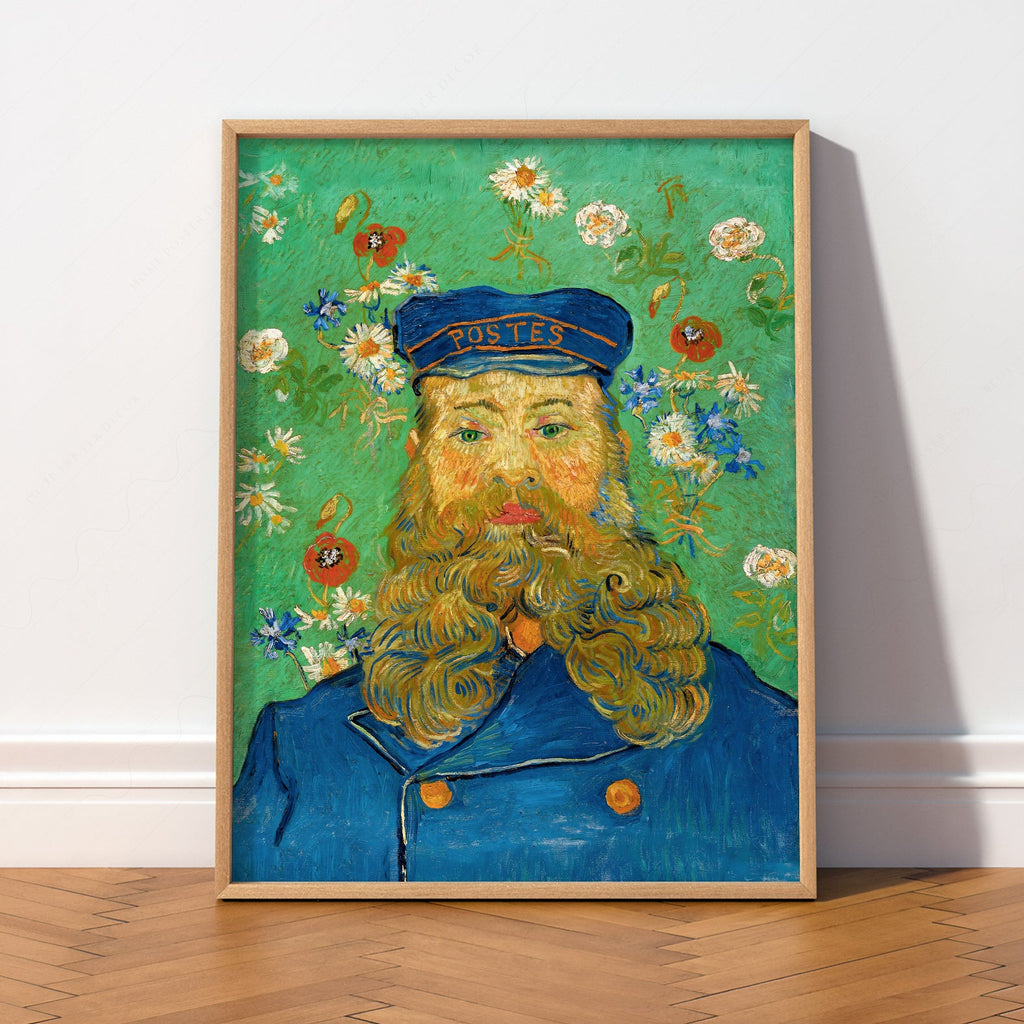 Vincent Van Gogh Portrait of Joseph Roulin Art Print – Famous Painting Wall Art