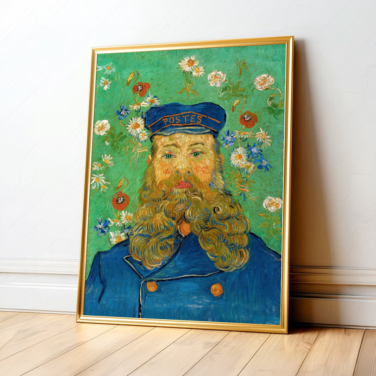 Vincent Van Gogh Portrait of Joseph Roulin Art Print – Famous Painting Wall Art