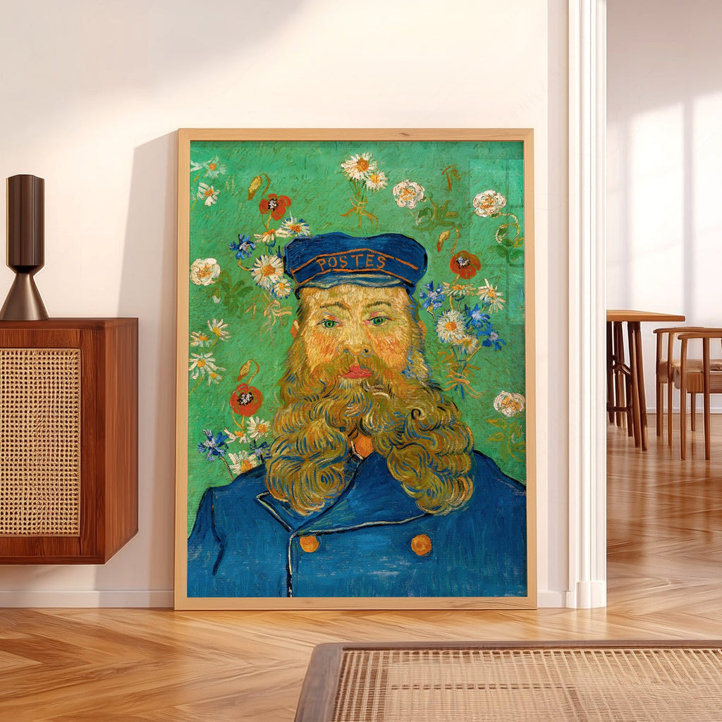 Vincent Van Gogh Portrait of Joseph Roulin Art Print – Famous Painting Wall Art