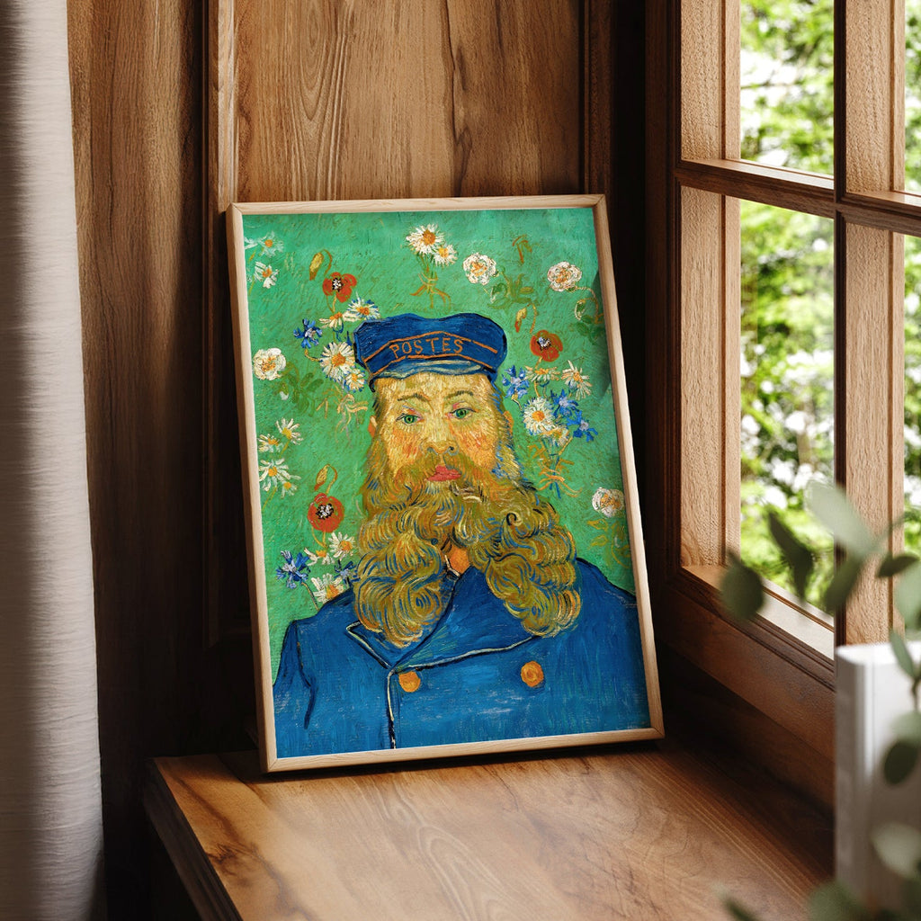 Vincent Van Gogh Portrait of Joseph Roulin Art Print – Famous Painting Wall Art