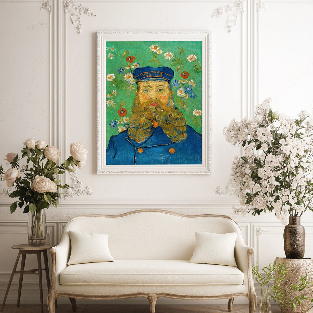 Vincent Van Gogh Portrait of Joseph Roulin Art Print – Famous Painting Wall Art
