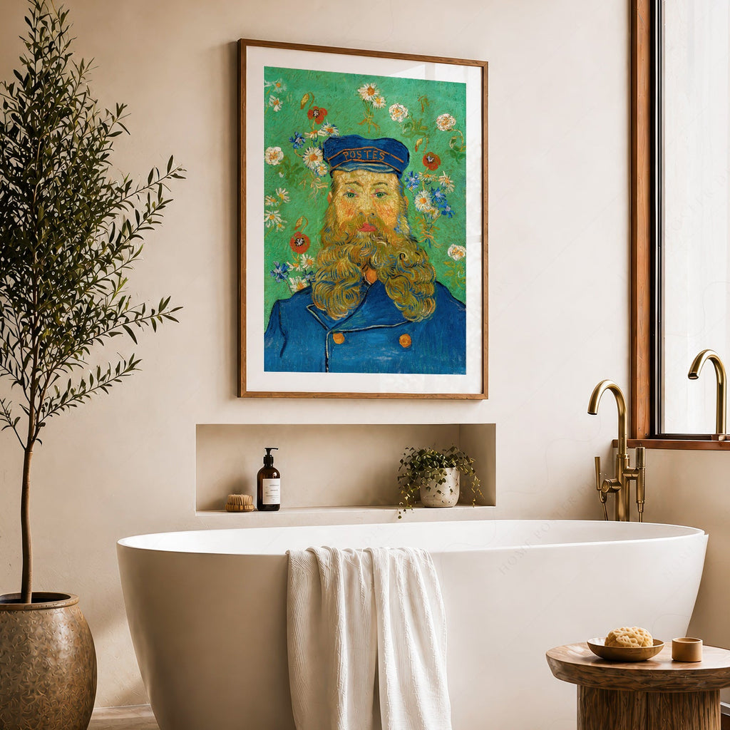 Vincent Van Gogh Portrait of Joseph Roulin Art Print – Famous Painting Wall Art