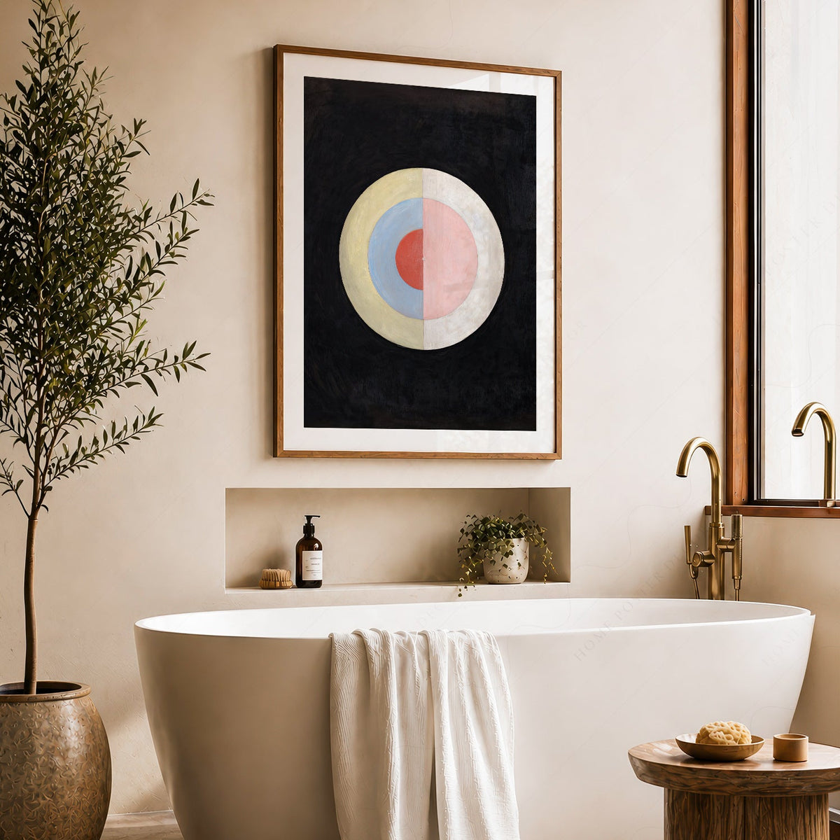 Hilma af Klint The Swan No. 16 Art Print – Abstract Geometric Poster