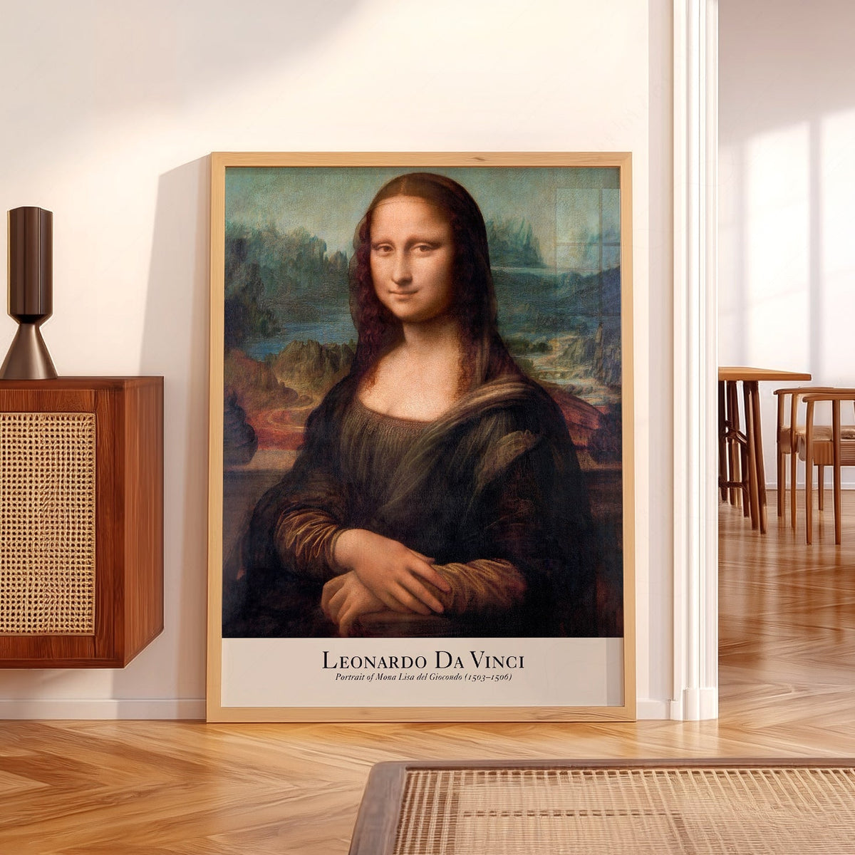 Leonardo da Vinci Mona Lisa Art Print – Renaissance Wall Art Poster