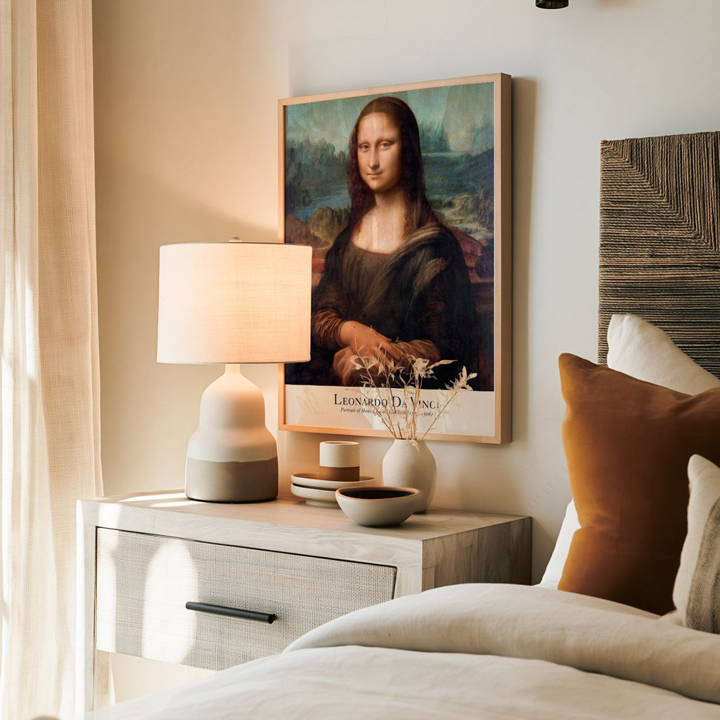 Leonardo da Vinci Mona Lisa Art Print – Renaissance Wall Art Poster