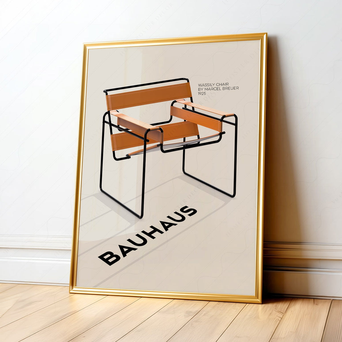 Marcel Breuer Wassily Chair Bauhaus Print – Modern Design Wall Art