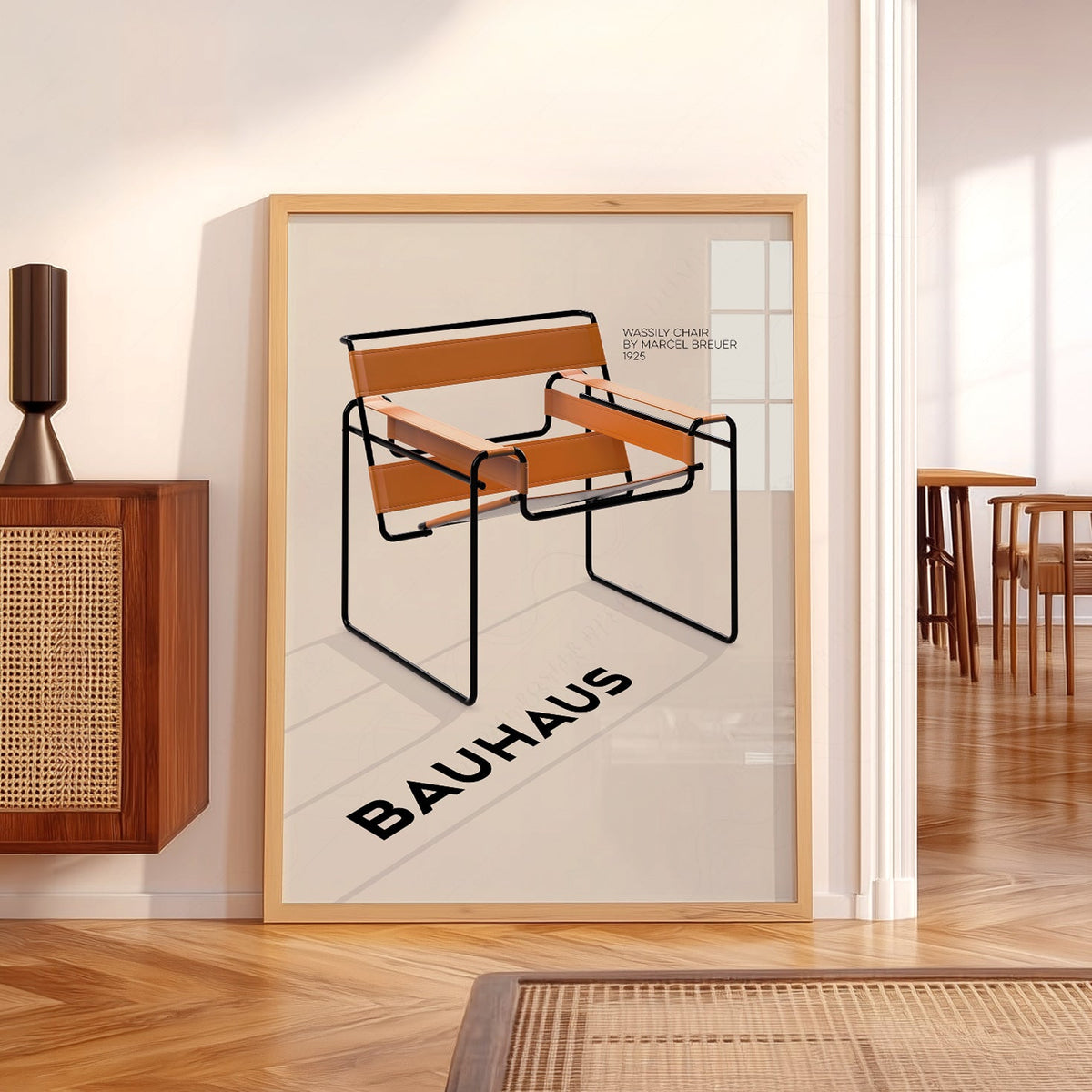 Marcel Breuer Wassily Chair Bauhaus Print – Modern Design Wall Art