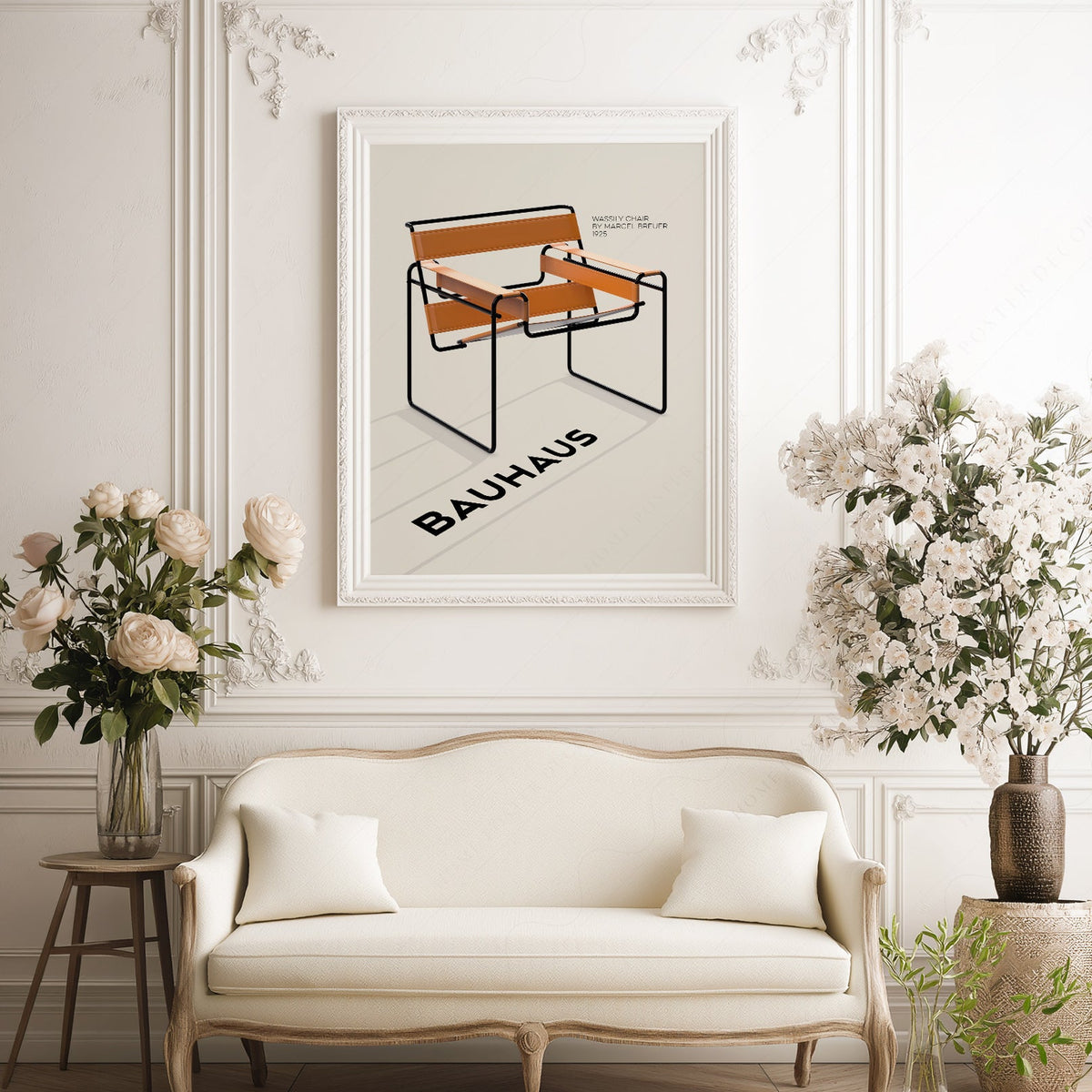 Marcel Breuer Wassily Chair Bauhaus Print – Modern Design Wall Art