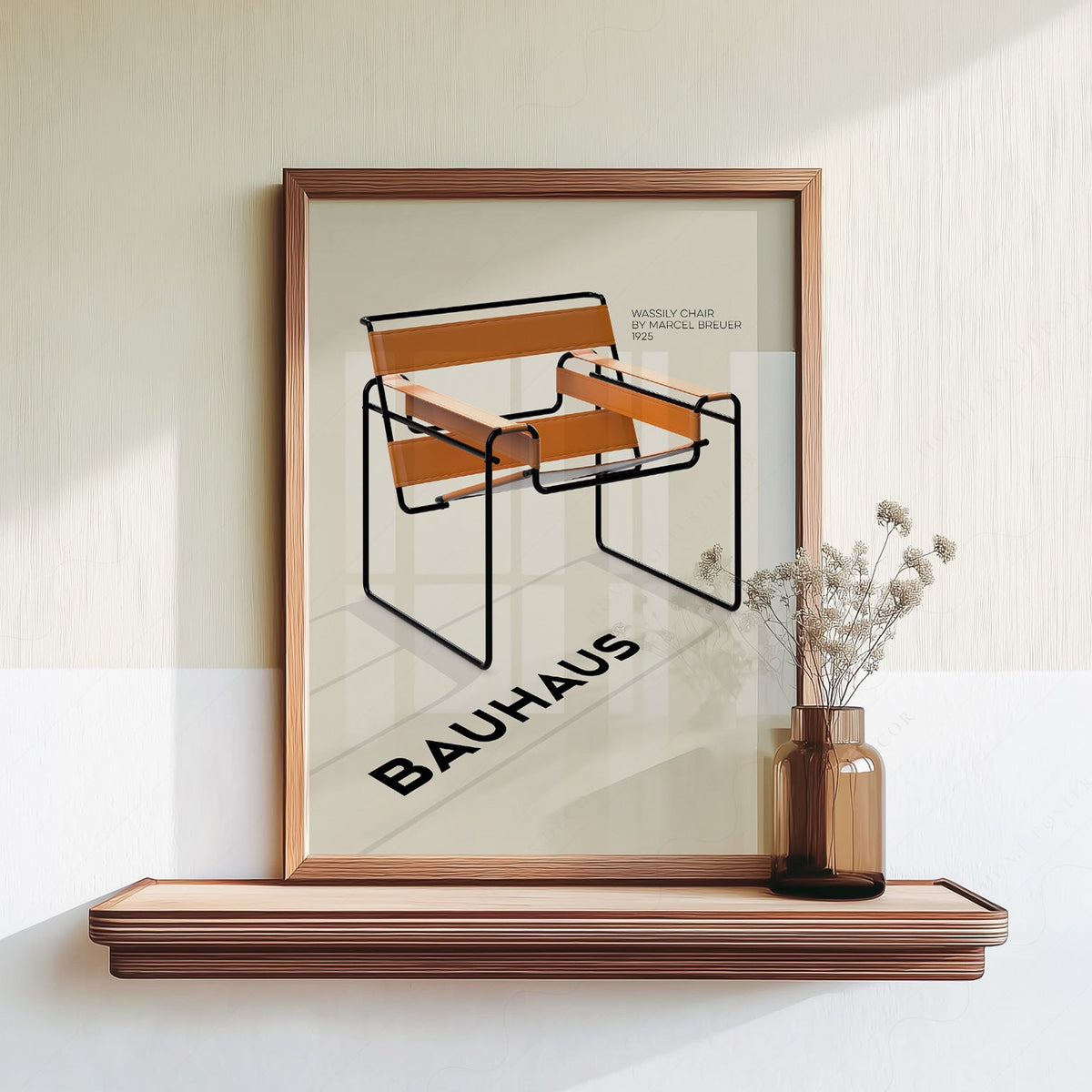 Marcel Breuer Wassily Chair Bauhaus Print – Modern Design Wall Art