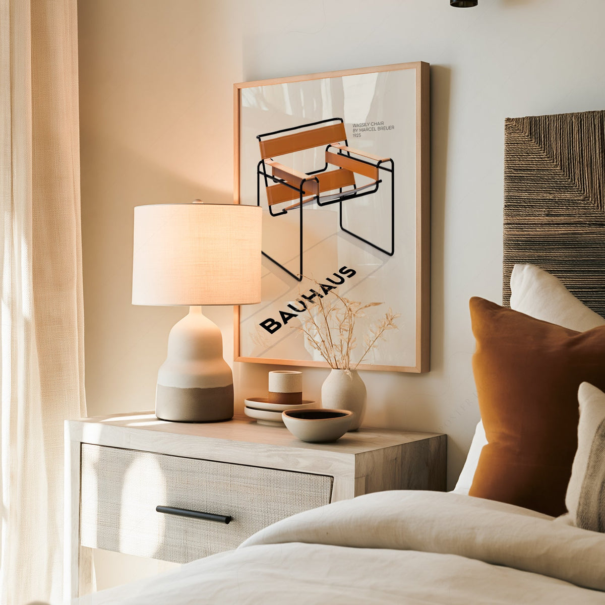 Marcel Breuer Wassily Chair Bauhaus Print – Modern Design Wall Art