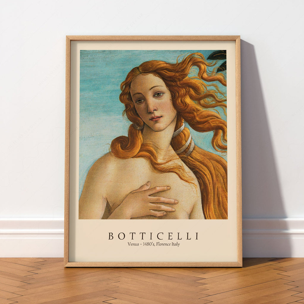 Sandro Botticelli The Birth of Venus Art Print – Renaissance Wall Art