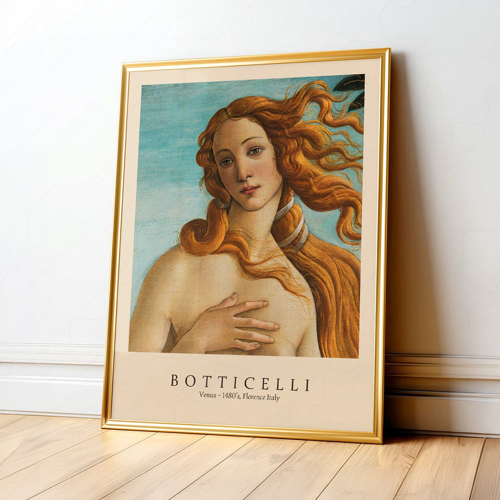 Sandro Botticelli The Birth of Venus Art Print – Renaissance Wall Art