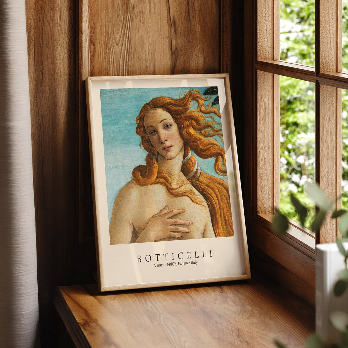 Sandro Botticelli The Birth of Venus Art Print – Renaissance Wall Art