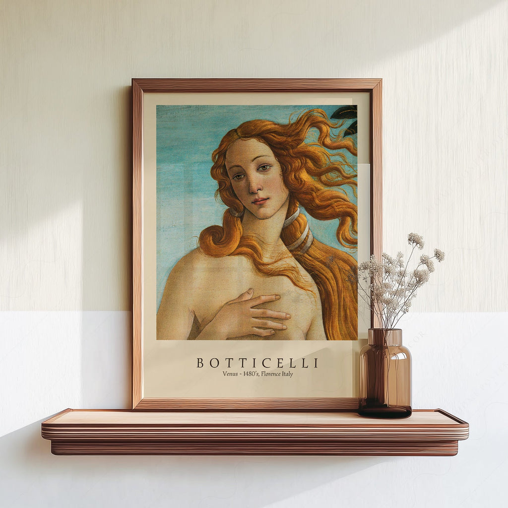 Sandro Botticelli The Birth of Venus Art Print – Renaissance Wall Art