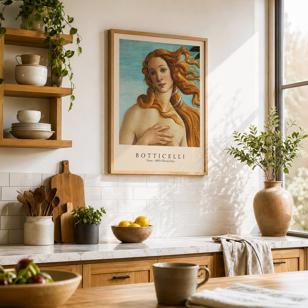 Sandro Botticelli The Birth of Venus Art Print – Renaissance Wall Art